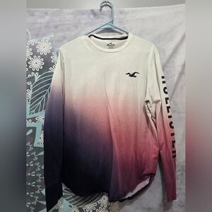 Hollister Women's Ombre Long Sleeve Tee (PLEASE READ)